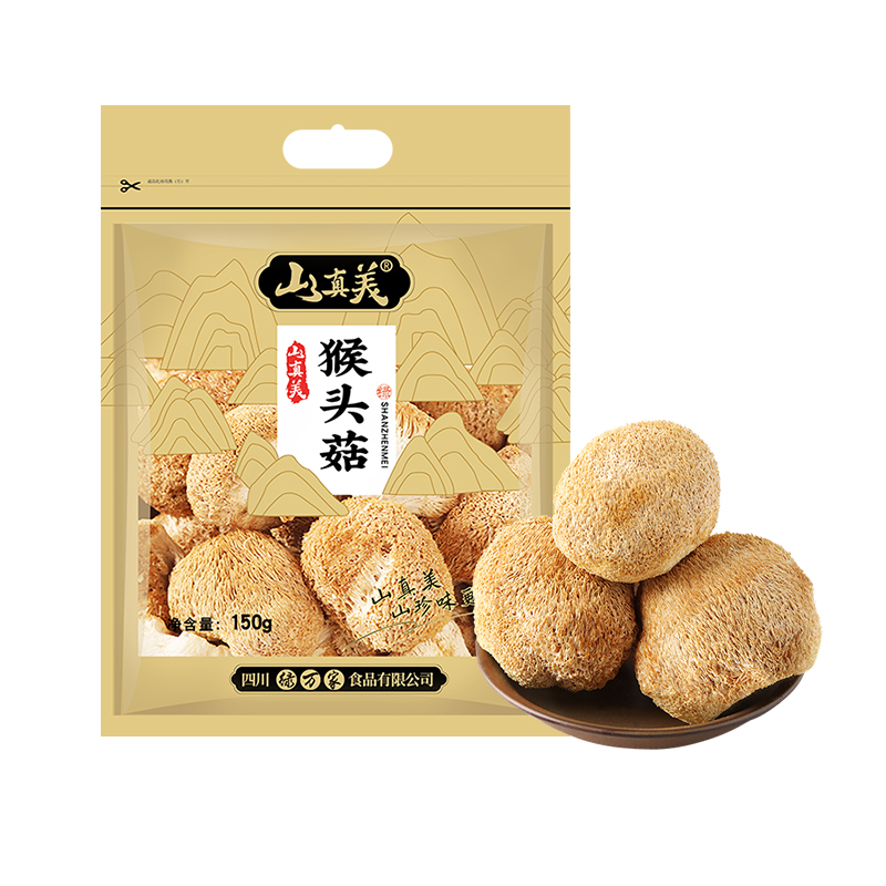 山真美猴頭菇150g